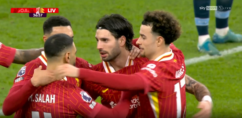 VIDEO/ Goli i Dominik Szoboszlai për Liverpoolin kundër Man Cityt