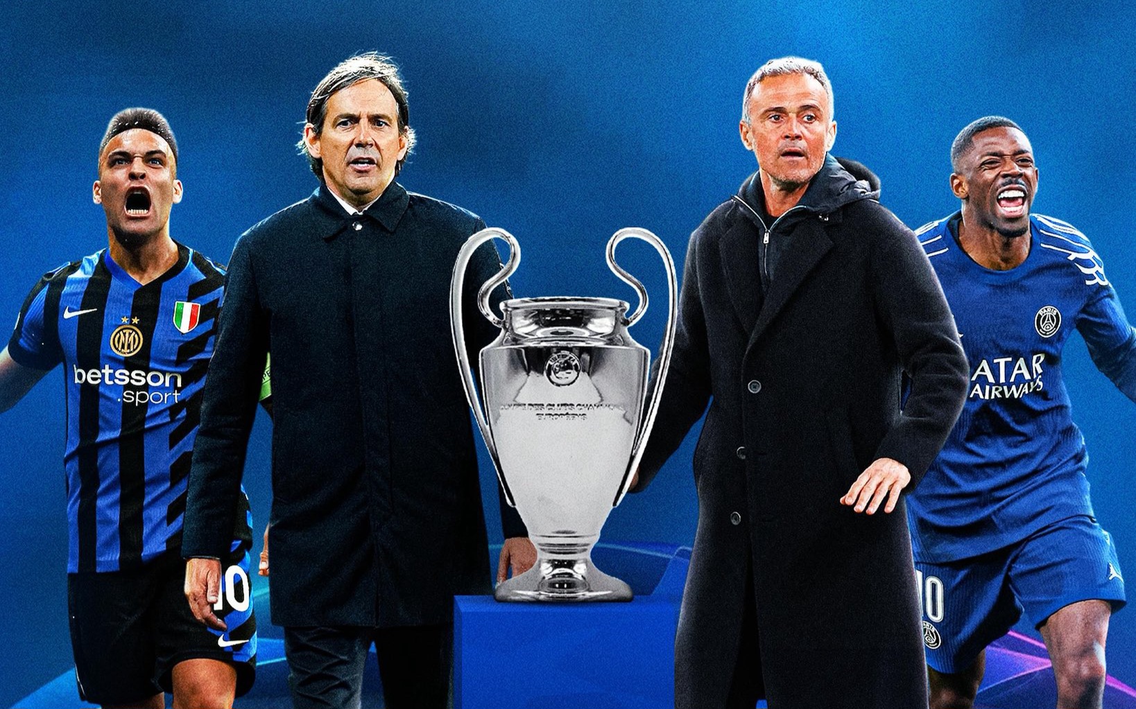 Inter and PSG clash for the first time in Europe’s premier club competition