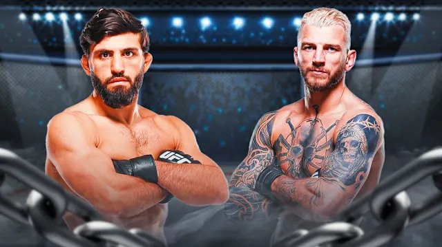 The rivals have exchanged verbal jabs throughout the build-up with the winner hoping to secure the next title shot against reigning champion Ilia Topuria