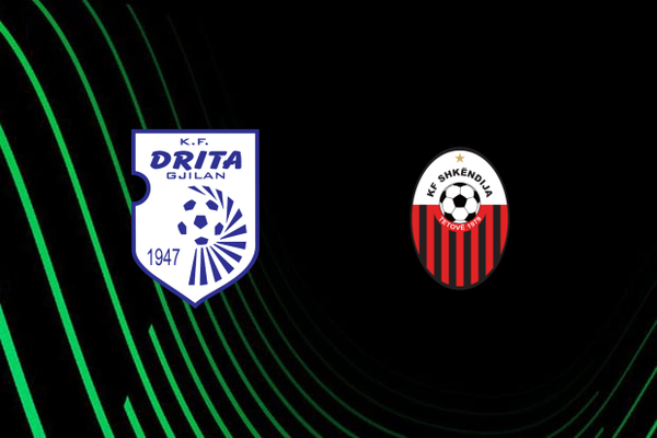 The two Albanian teams, Drita from Gjilan and Shkëndija from Tetovo, will face each other at the “Fadil Vokrri”