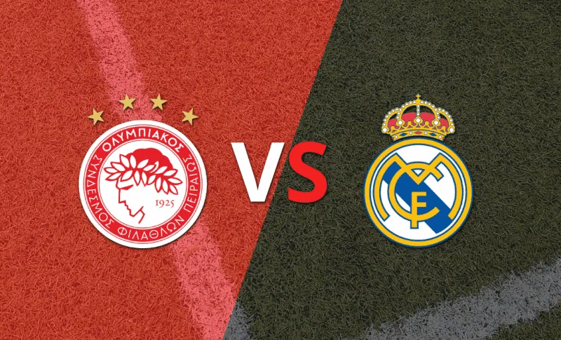 Real Madrid are seeking to end their winless streak when they face Greek giants Olympiacos